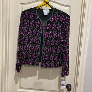 Papell Boutique Evening, XL, Jacket, extra sequins, never worn, have tags.